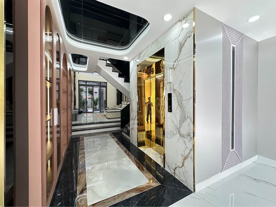 Cặp Nhà FrontHouse đường Lê Văn Quới, Bình Tân 75.6m² giá 9.65 tỷ - Nội thất cao cấp, thang máy 450kg!