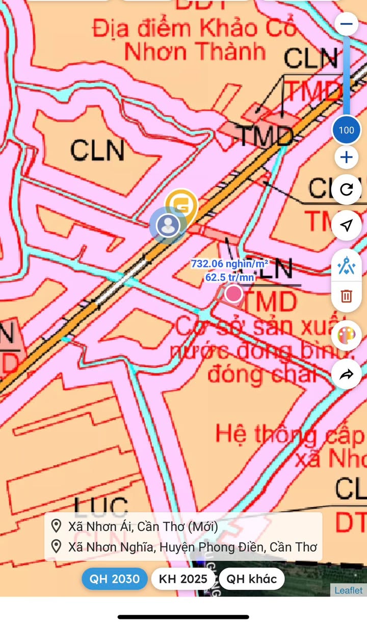 Đất mặt tiền Quốc lộ 61C, Nhơn Nghĩa, 2083m² - Cơ hội đầu tư hiếm có!