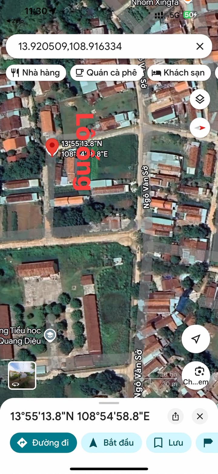 Đất mặt tiền đường Bê Tông Khối 1A, Phú Phong 134m² giá 800 triệu - Đầu tư sinh lời tuyệt vời!