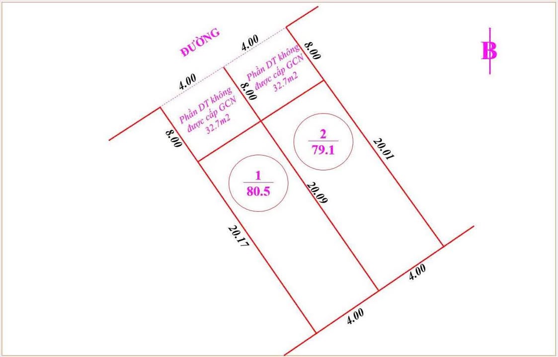Đất nền phường Thành Vinh 80m² giá chỉ 24xx triệu - Cơ hội đầu tư tuyệt vời!