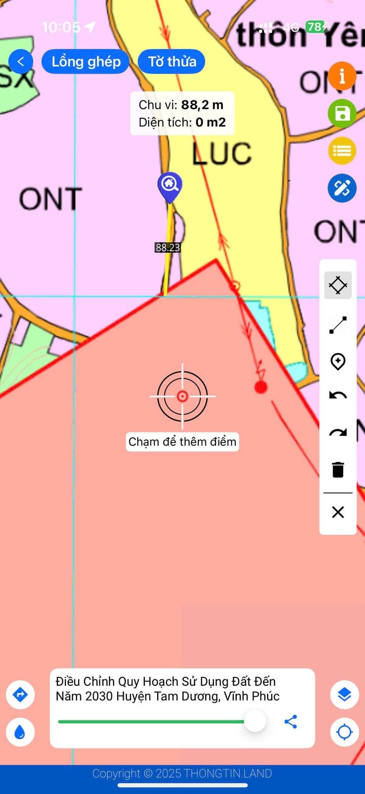 Đất nền Hướng Đạo, Tam Dương 178m² giá 1.3 tỷ - Cơ hội đầu tư hấp dẫn!
