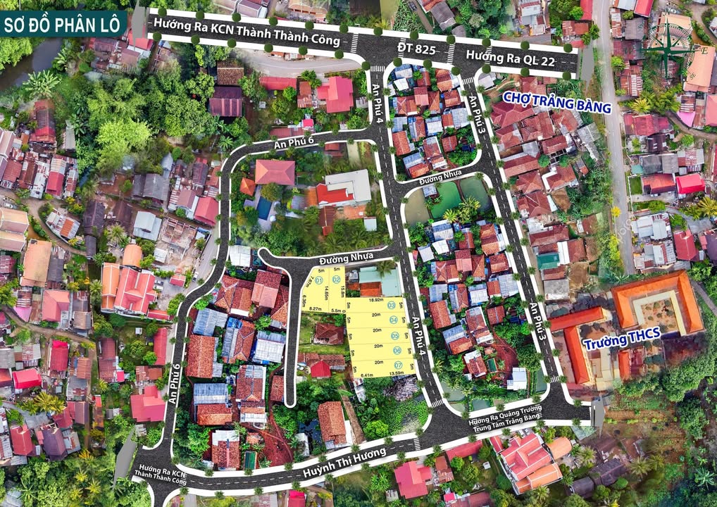 Đất nền Trảng Bàng Tây Ninh 98m² giá chỉ từ 850 triệu - Đầu tư sinh lời ngay!