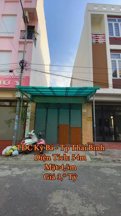 Đất nền Kỳ Bá - Thái Bình 54m² giá 3 tỷ - Đầu tư sinh lời hấp dẫn!