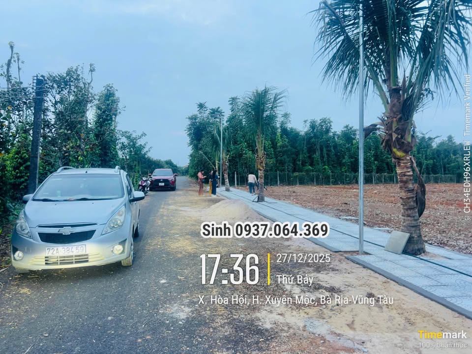 Đất nền Hoà Hội, Xuyên Mộc 600m² giá 800 triệu - Cơ hội đầu tư hấp dẫn!