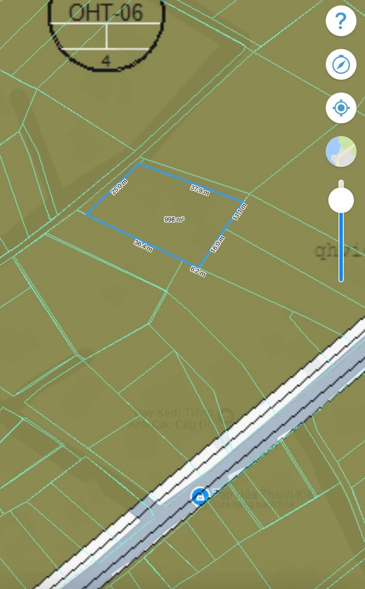 Đất thổ cư Cam Tân 975m² - Cơ hội đầu tư sinh lời!