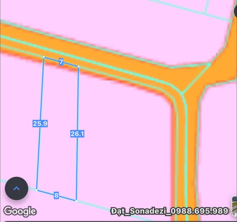 Đất thổ cư Nghĩa Thành 182m² giá 800 triệu - Đường thông xe tải lớn