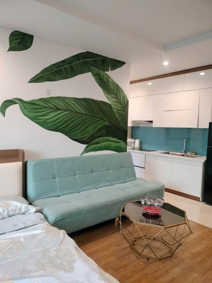 Cho thuê studio Greenbay Garden Bãi Cháy 45m² giá 4.5 triệu - Đồ đạc đầy đủ, chỉ việc ở ngay!