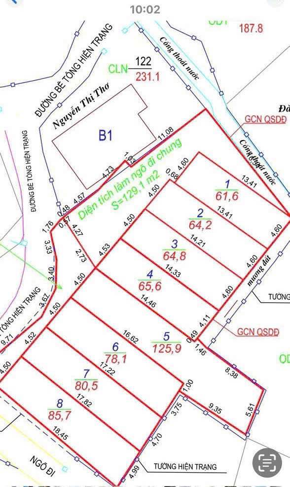 Đất thổ cư Hà Tu, Hạ Long 61m² giá 900 triệu - Cơ hội đầu tư tuyệt vời!