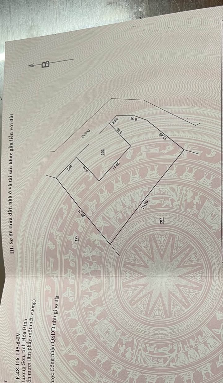 Đất nền Lương Sơn Phú Thọ 545m² giá 5.45 tỷ - Lô góc 2 mặt tiền thuận lợi!