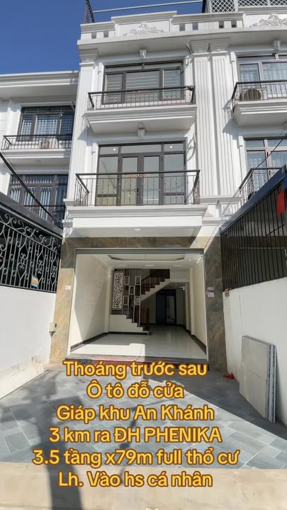 Nhà riêng Dương Nội Hà Đông 79m² giá 6 tỷ - Thiết kế hiện đại, ô tô đỗ cửa!