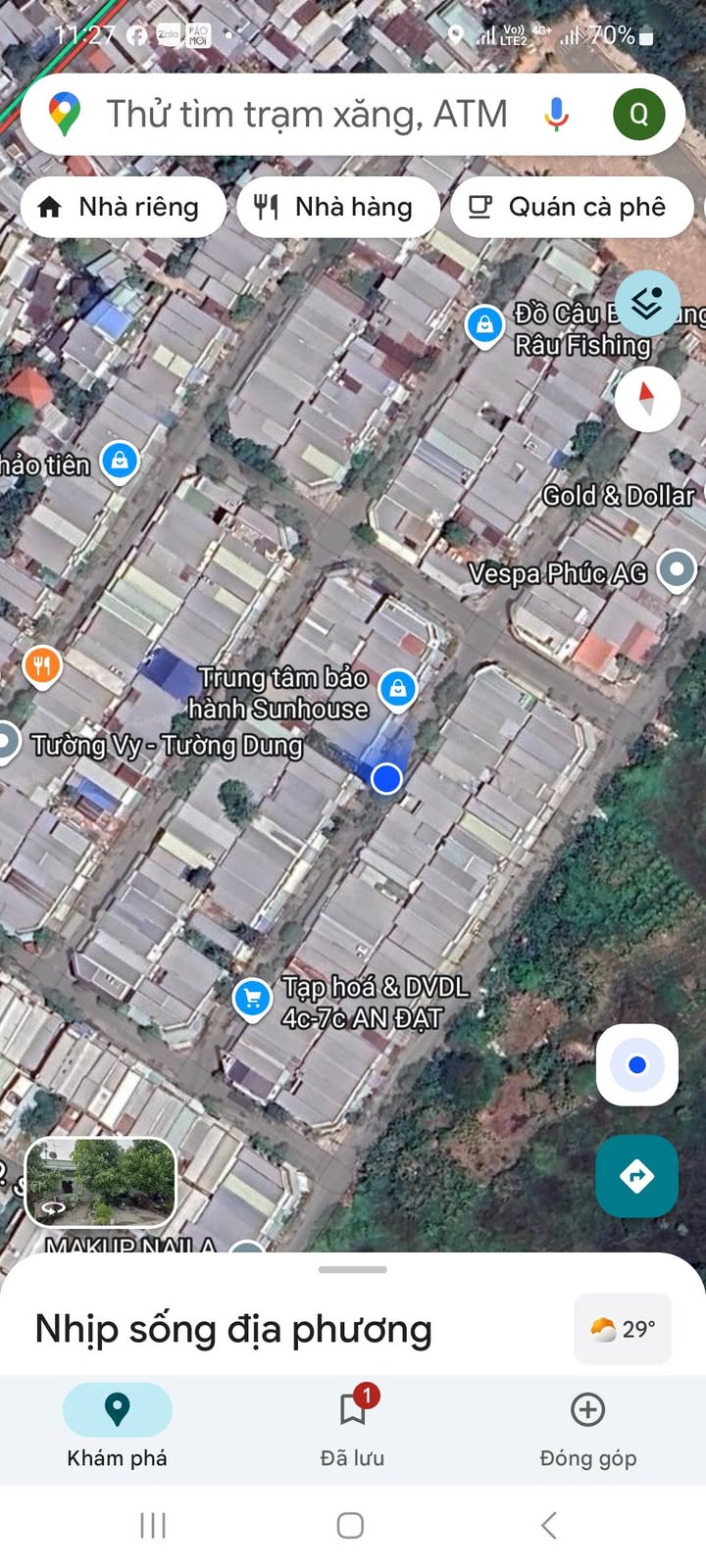 Bán đất thổ cư Long Xuyên 72m² chỉ 1 tỷ - Cơ hội đầu tư hấp dẫn!