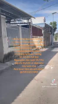 Đất thổ cư Long Hải 92m² giá chỉ 1.52 tỷ - Vị trí đắc địa gần trung tâm!