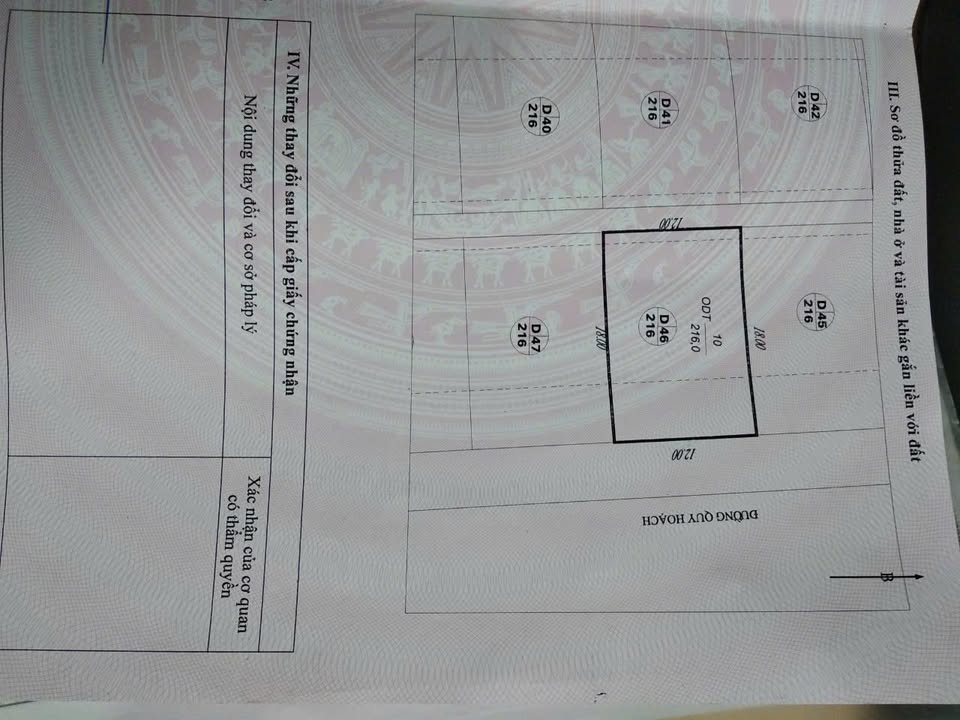 Bán Lô Biệt Thự Đồi Thủy Sản 216m² Mặt Tiền 12m - Vị Trí Trung Tâm Bãi Cháy!