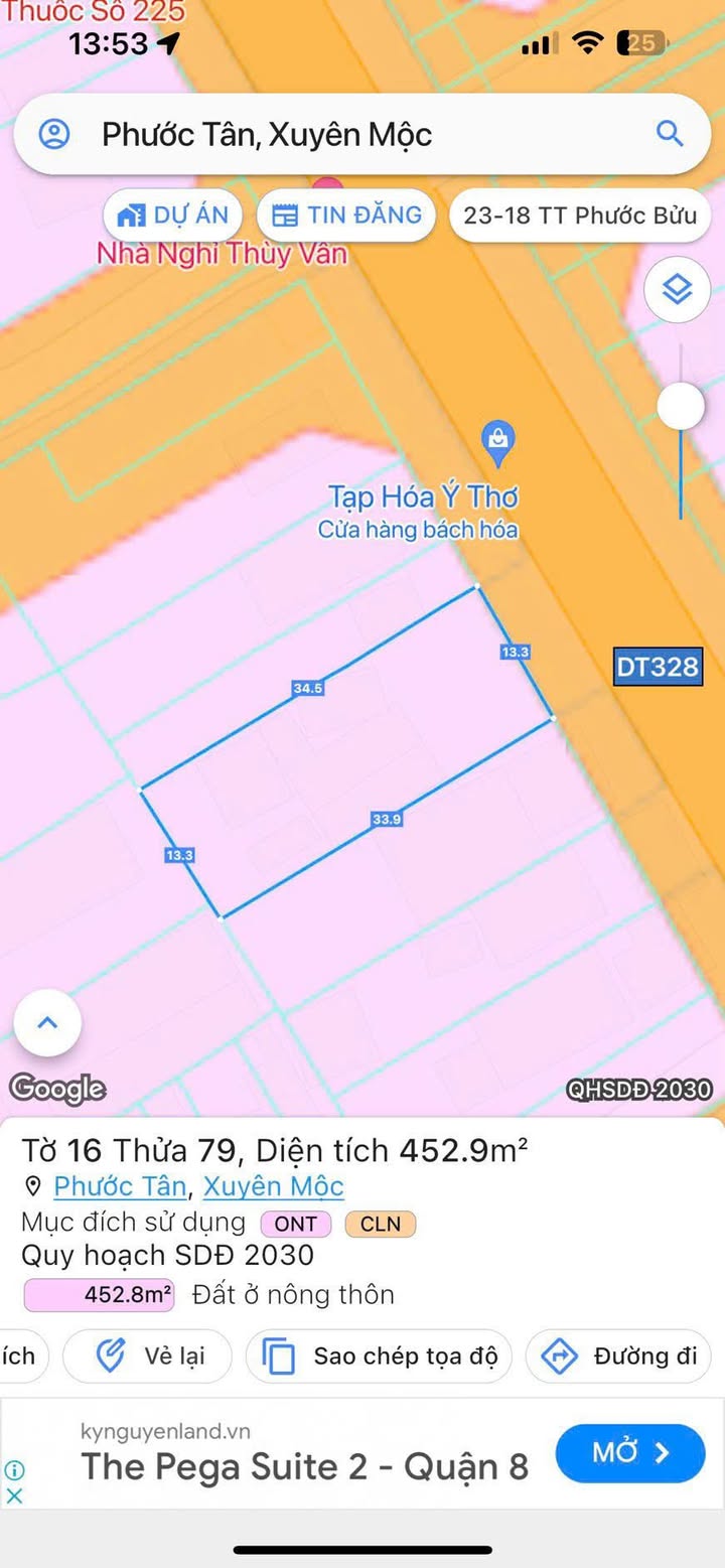 Nhà 2 lầu mặt tiền tỉnh lộ 328, xã Phước Tân, 120m² - Giá chỉ 10 tỷ