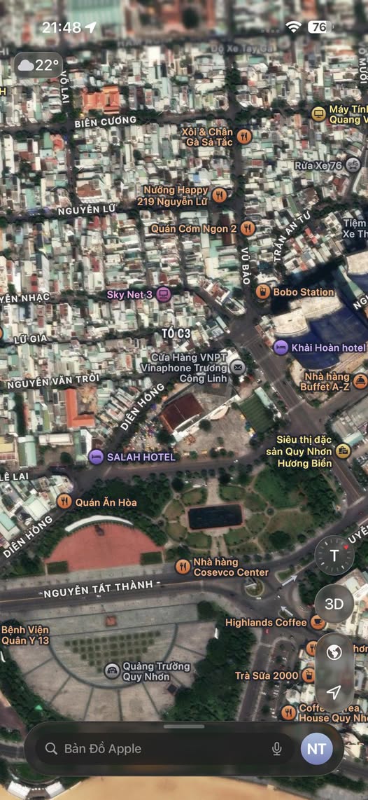 Nhà Mặt Tiền Vũ Bảo, Quy Nhơn 57m² giá 8 tỷ - Kinh doanh sầm uất ngay trung tâm!