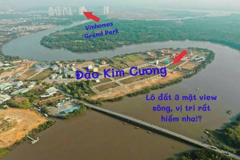 Đất 2 mặt tiền Đảo Kim Cương, Trường Thạnh, Quận 9 - Giá 4.9 tỷ, Đầu tư sinh lời!