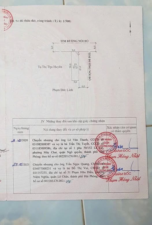 Đất nền lô góc Vườn Đốm Hải Phòng 97m² - Hai mặt tiền đường rộng 12m