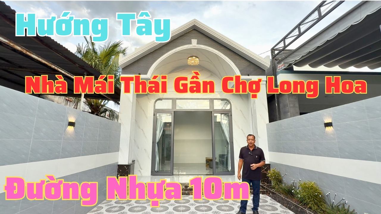 Nhà mái Thái 90m² tại KP. Long Khương, Hòa Thành - Giá chỉ 1.55 tỷ!