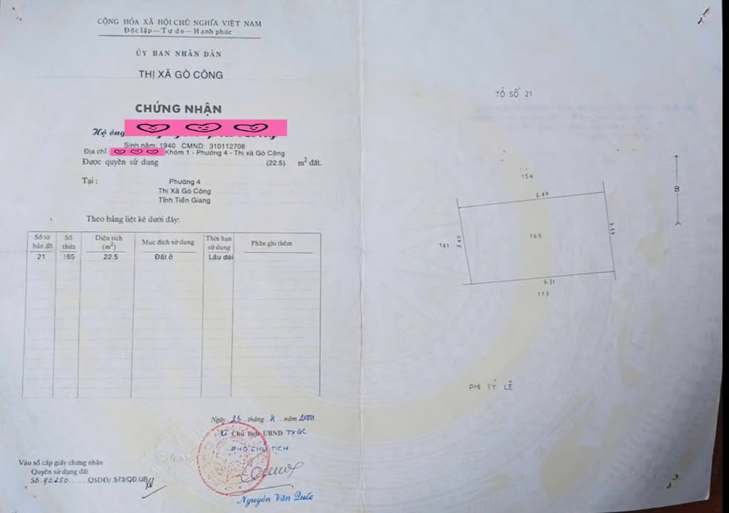 Nhà Lầu 22,5m² Phường Gò Công 500 triệu - Gần Đường Đồng Khởi chỉ 80m!