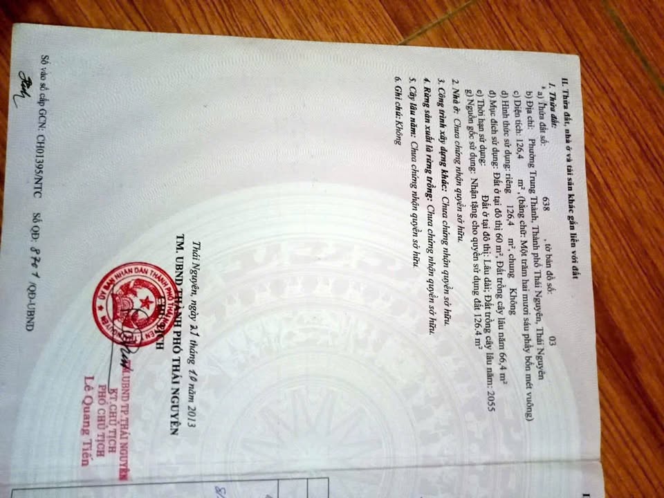 Đất nền phường Trung Thành Thái Nguyên 126m² giá 1.2 tỷ - Tiềm năng đầu tư cao!