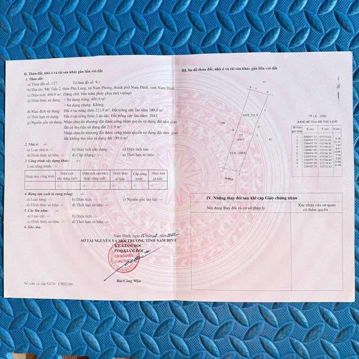 Đất nền Nam Phong 400m² giá 3.2 tỷ - Đường rộng ô tô vào tận nơi!