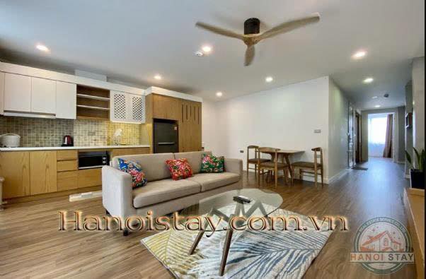 Căn hộ cho thuê 1 phòng ngủ Trúc Bạch 65m² - Yên tĩnh, hiện đại ngay gần Hồ Trúc Bạch!