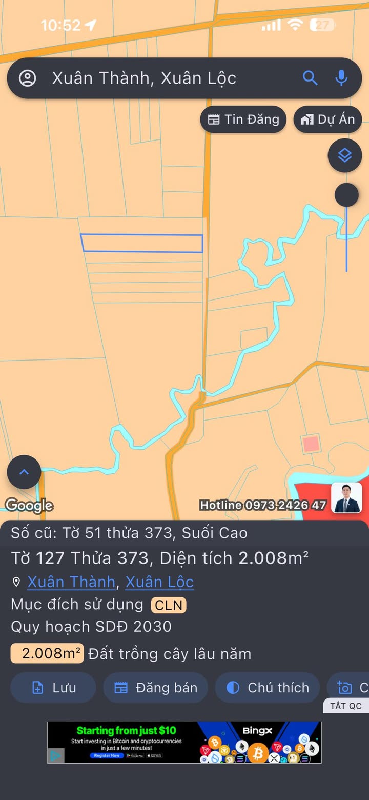 Đất nền Xuân Thành, Đồng Nai 7200m² giá 700 triệu - Cơ hội đầu tư tuyệt vời!