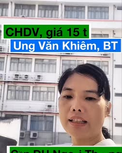 Căn hộ dịch vụ Ung Văn Khiêm, Bình Thạnh 108m² giá 15 tỷ - Sổ hồng riêng, hoàn công đủ!