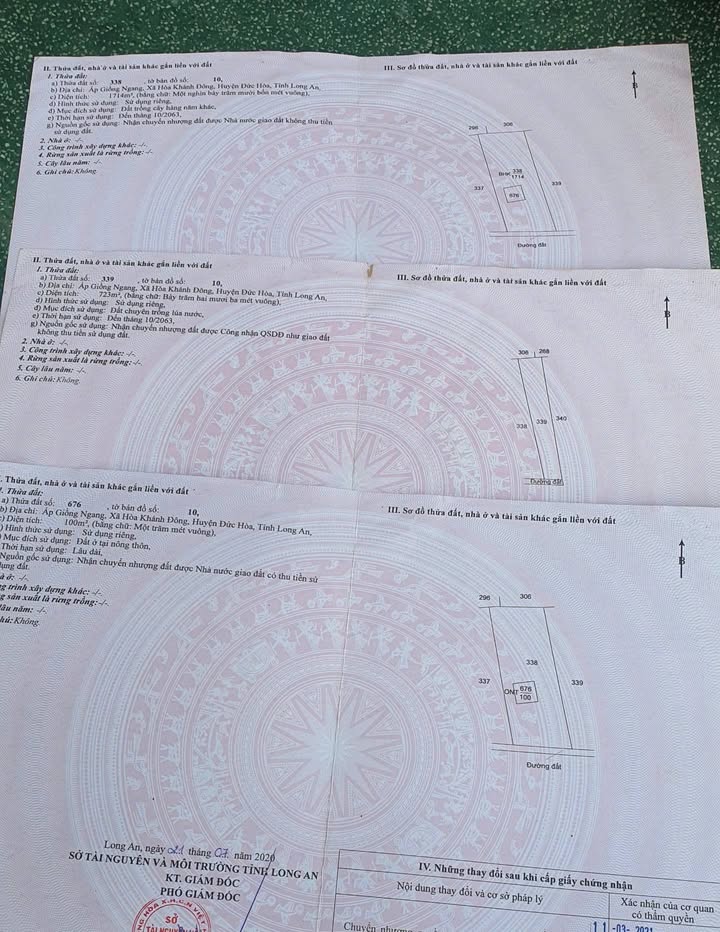 Đất nền Bàu Sen, Đức Hòa 2537m² giá 3.5 tỷ - Cơ hội đầu tư tuyệt vời!