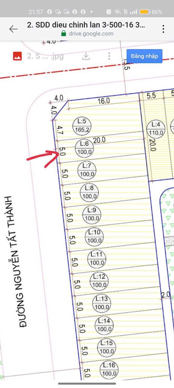 Shophouse đường Nguyễn Tất Thành, 100m² giá 5.6 tỷ - Cơ hội đầu tư hấp dẫn!