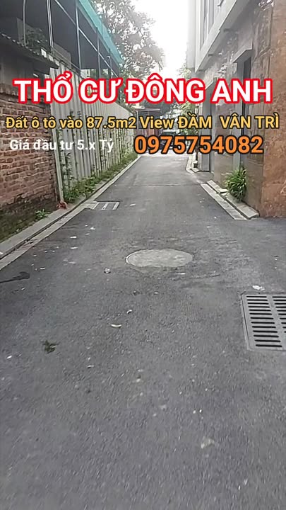 Đất Vân Nội Đông Anh 87m² giá 5 tỷ - Đầu tư sinh lời ngay!