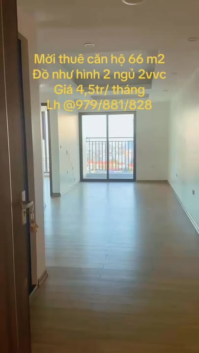 Chung cư Lotus 2 Bắc Giang 66m² giá 4.5 triệu - Nội thất hiện đại, sẵn sàng ở ngay!