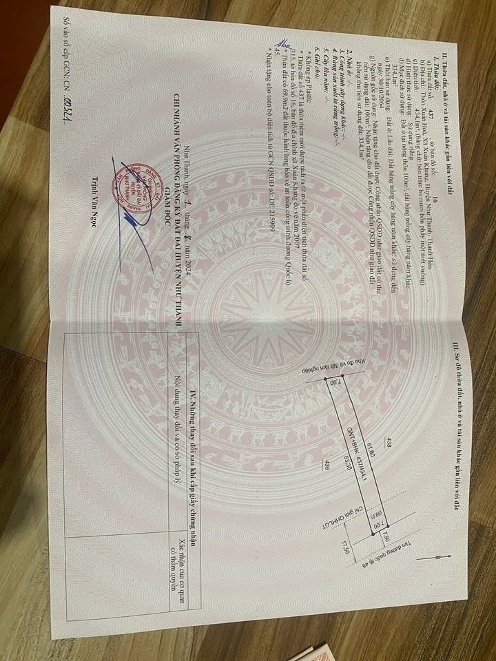 Đất nền liền kề Quốc lộ 45, xã Như Thanh, Thanh Hóa - Giá 700 triệu/lô, cần bán gấp!