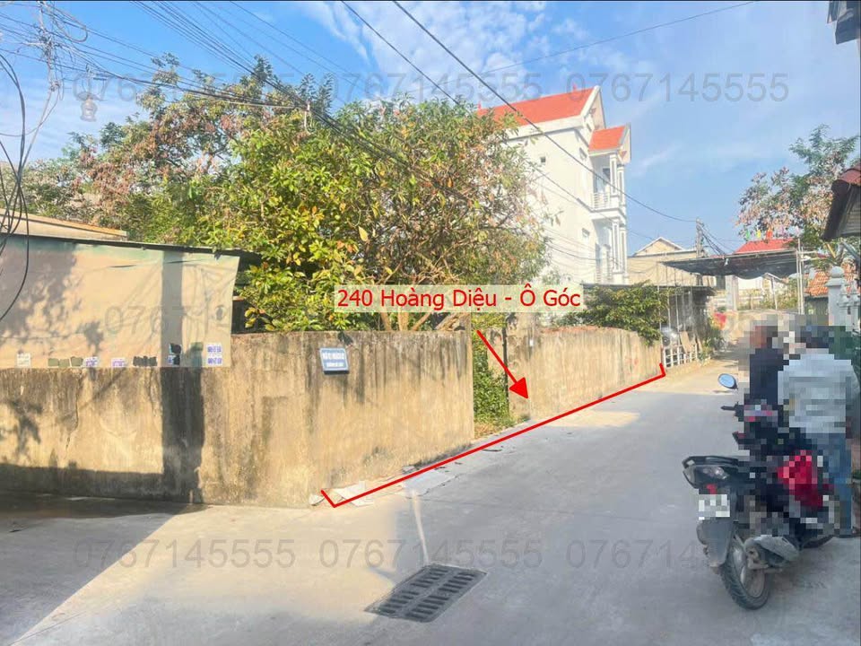 Đất nền góc tại Hoàng Diệu, Chương Mỹ 240m² giá 6 tỷ - Sổ đỏ chính chủ!