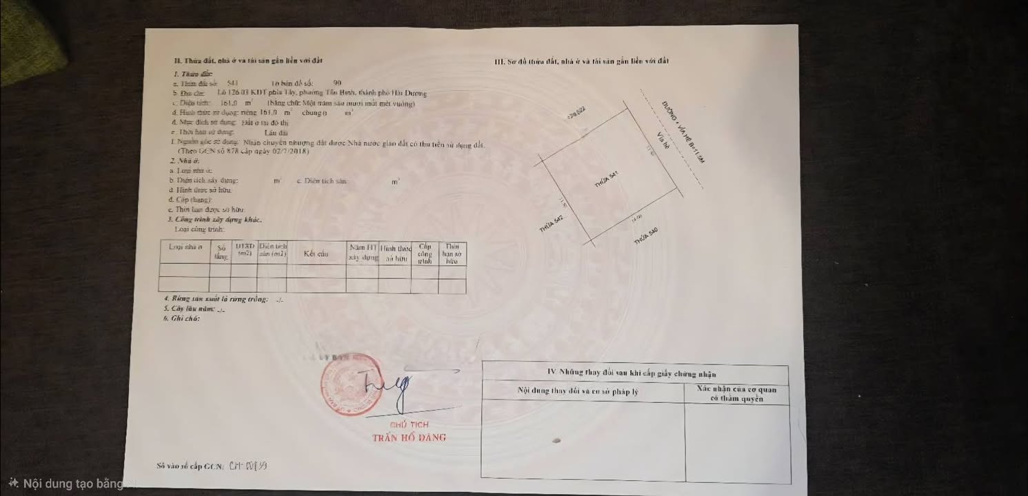 Đất biệt thự Đỉnh Long, Lê Thanh Nghị, 162m² - Cơ hội không thể bỏ lỡ!