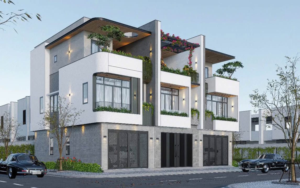 Nhà 3 tầng mặt tiền lô góc Nghi Kim 61.8m² giá 3.6 tỷ - Đường thông thoáng, gần chợ!