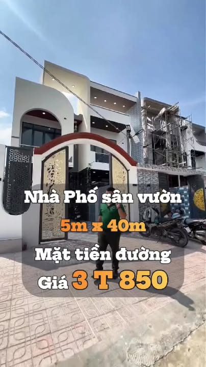 Nhà phố sân vườn 200m² Long Trạch - Giá chỉ 3.85 tỷ - Full nội thất