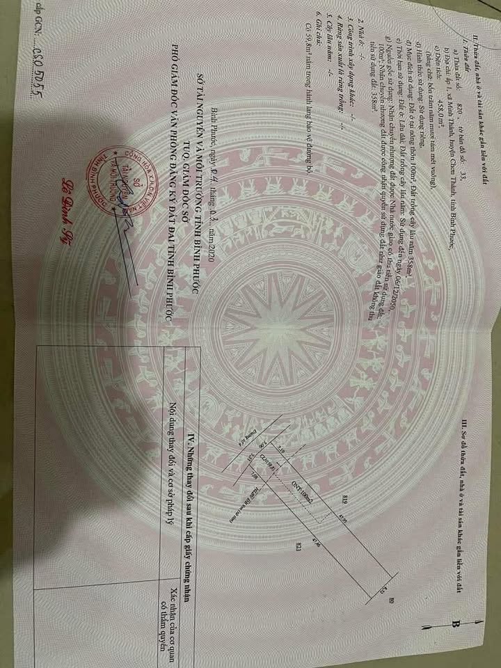 Đất nền phường Minh Thành, Chơn Thành 360m² giá 900 triệu - Cơ hội đầu tư tuyệt vời!