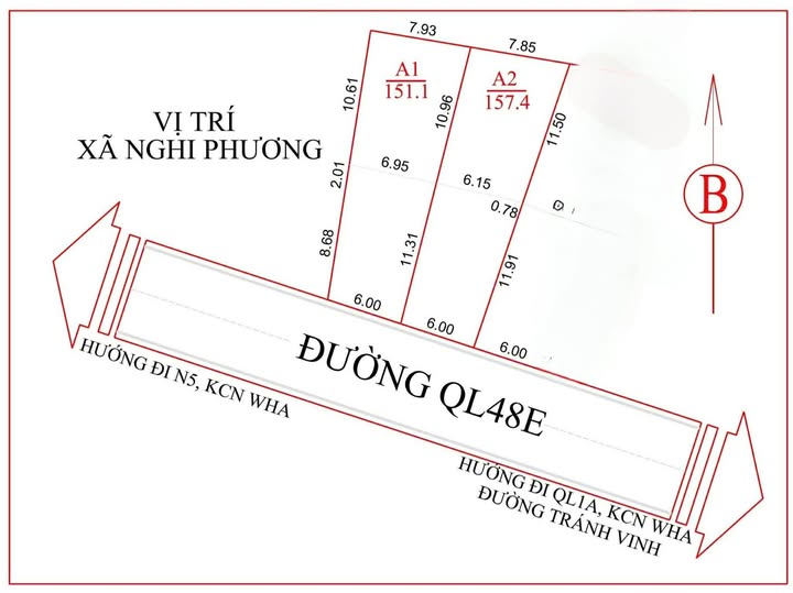 Đất nền Thần Lĩnh, Nghi Lộc 154m² giá 2 tỷ - Đầu tư sinh lời tuyệt vời!