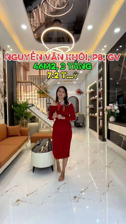 Nhà phố Gò Vấp 46m² giá 7.2 tỷ - Ngay công viên làng hoa!