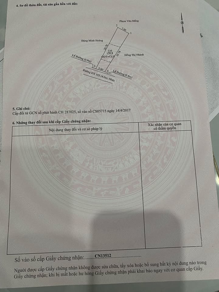 Nhà mặt tiền đường ĐX103, Hiệp An, 130m² - Vị trí siêu đẹp, thích hợp đầu tư!