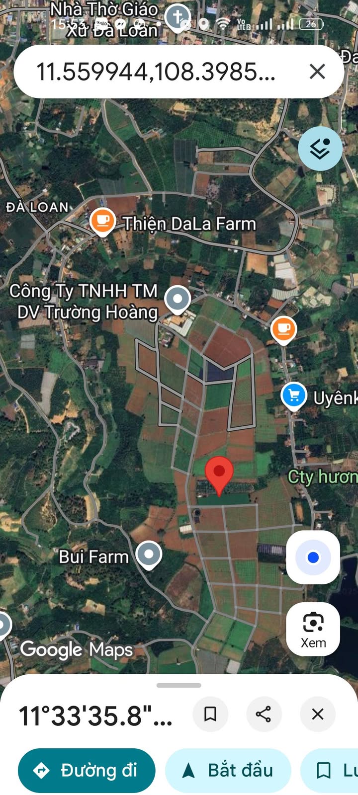 Đất nền Tà Hine, Đức Trọng 9000m² giá 3.5 tỷ - Đất 2 mặt đường, cơ hội đầu tư tuyệt vời!