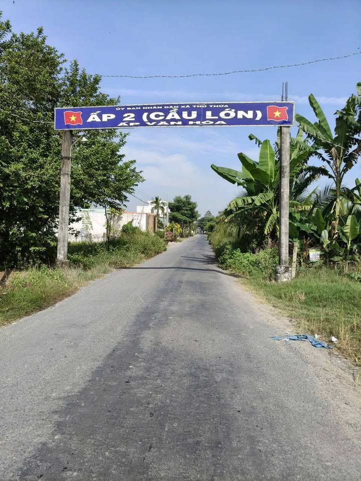 Đất mặt tiền Nhị Thành Thủ Thừa 280m² giá 2.8 tỷ - Cơ hội đầu tư sinh lời!