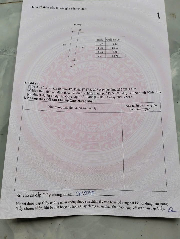 Đất nền Phúc Yên 144m² giá 1.6 tỷ - Đầu tư sinh lời ngay!