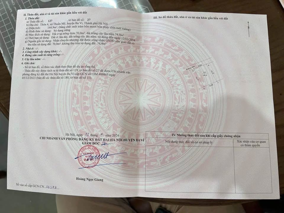 Đất thổ cư Thuần Mỹ, 150m² - Giá chỉ 1 tỷ/lô!