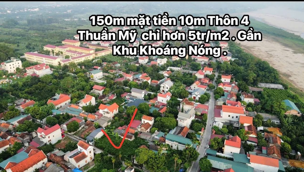 Đất nền Thuần Mỹ - Ba Vì 150m² giá 900 triệu - Sổ hồng chính chủ