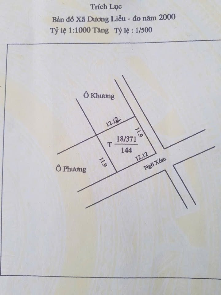 Đất thổ cư 72m² thôn Me Táo, Dương Liễu, Hoài Đức - Ô tô vào tận nơi!