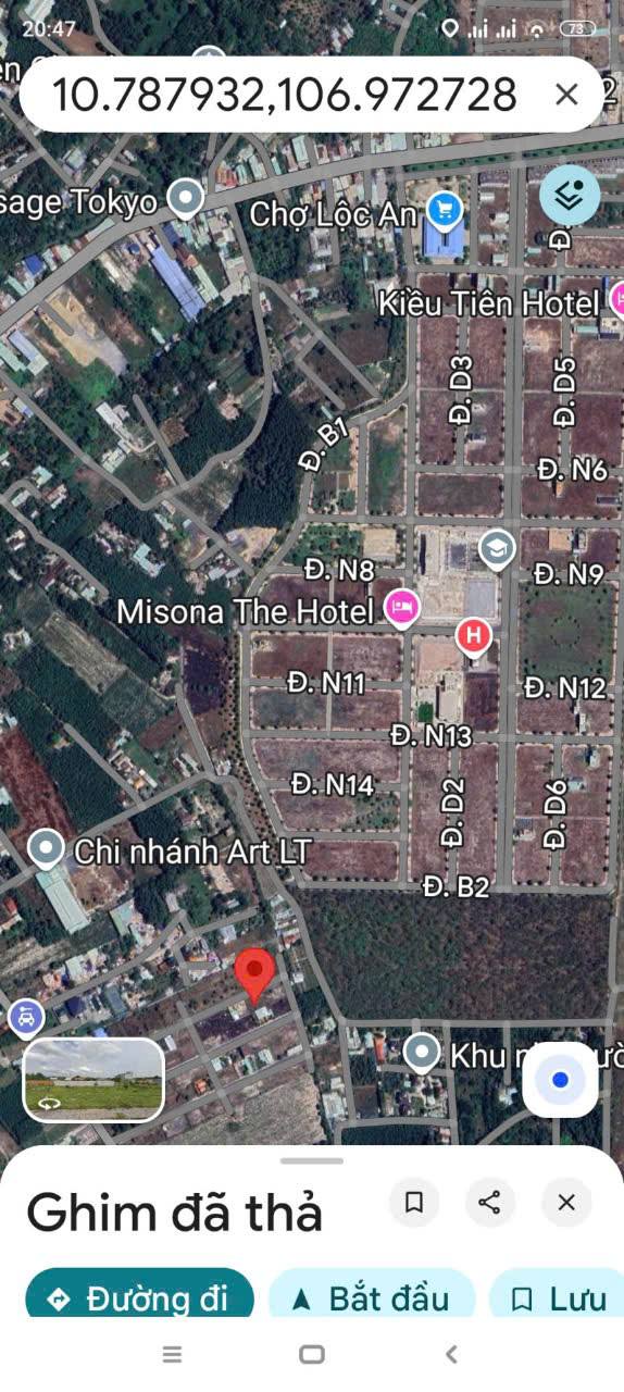 Bán đất liền kề D2D Lộc An 500m² giá 5.2 tỷ - Vị trí đắc địa gần sân bay Quốc tế Long Thành!