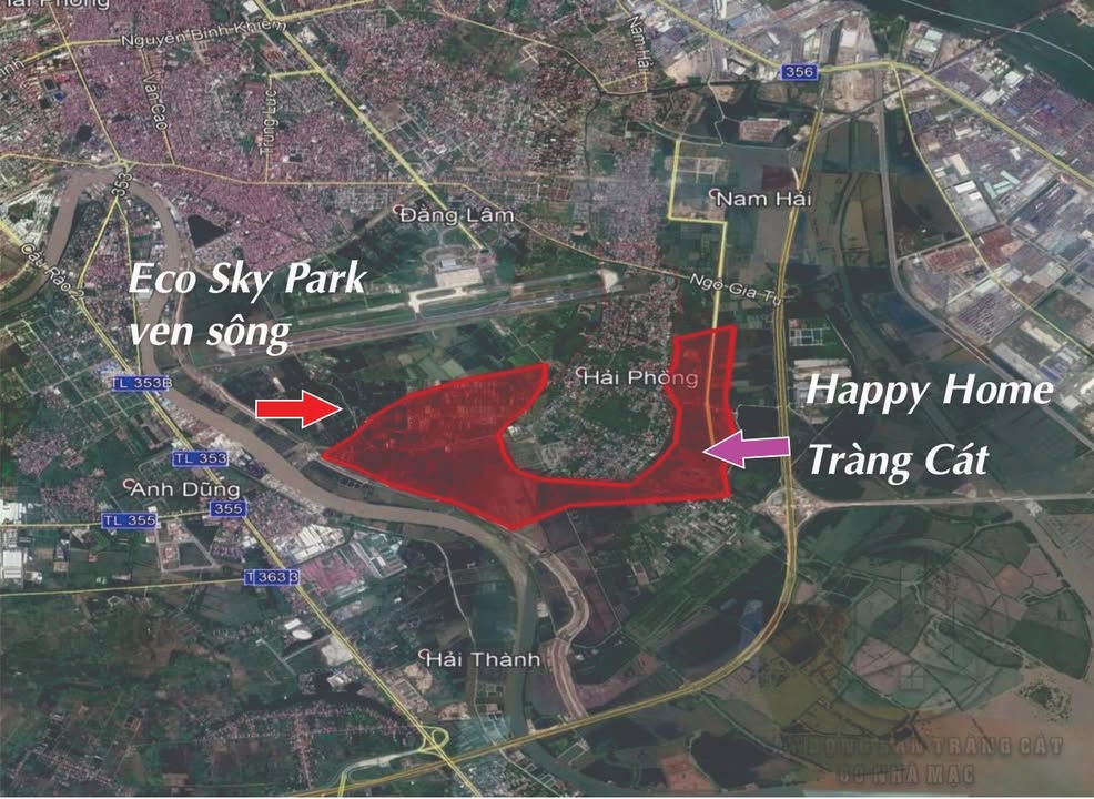 Lô đất mặt đường Cát Vũ, Tràng Cát 94m² giá 2.411 tỷ - Đầu tư sinh lời cao!