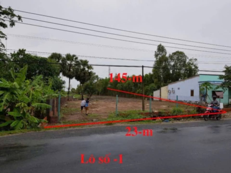 Đất Mặt tiền Quốc lộ 80 Hòn Đất 3109m² giá 2.7 tỷ - Cơ hội đầu tư tuyệt vời!